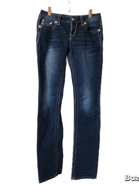 Miss Me Jeans Womens Size 27 Blue Straight